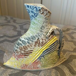 Handmade Pottery pitcher/vase